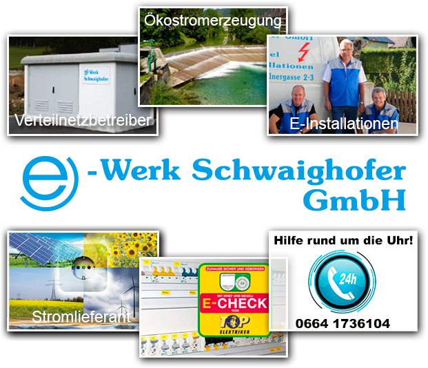 Logo, E-Werk Schwaighofer GmbH, Netzbetreiber