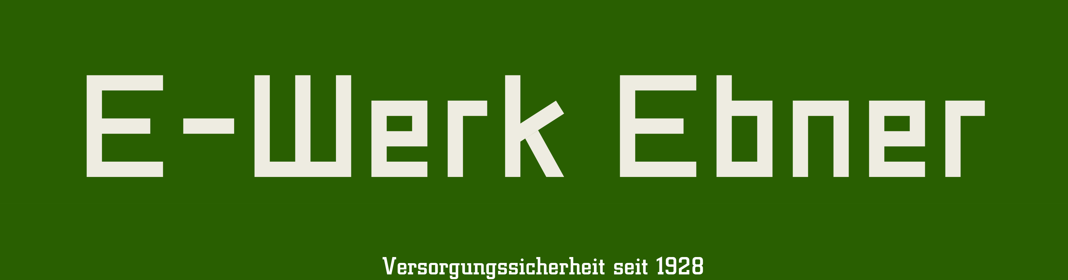 Logo, E-Werk Ebner GesmbH, Netzbetreiber
