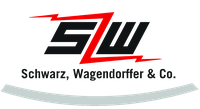 Logo, Schwarz, Wagendorffer & Co, Elektrizitätswerk GmbH, Netzbetreiber
